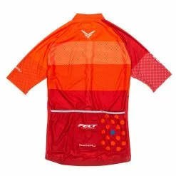 Felt Bicycles Felt Short-Sleeve Club Jersey Red | Men's Jerseys & Bibs