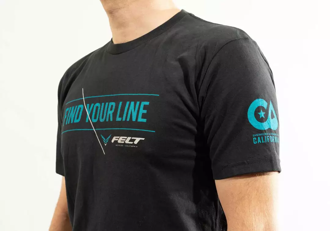 Felt Bicycles Shirts & Hoodies "Find Your Line" T | Men's 3 Felt Bicycles Shirts & Hoodies "Find Your Line" T | Men's